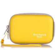 火柴人（MatchstickMen）FC-6039数码包（柠檬黄）（卡片机通用款相机包，彩壳设计，时尚美观)