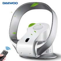 大宇（DAEWOO）韩国品牌电风扇/无叶风扇/台扇 智能遥控 节能省电定时儿童摇头壁挂直流电扇DWF-NP01DC(壁扇)