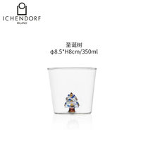 现货ICHENDORF 意大利进口圣诞玻璃水杯 ins风杯 家用杯子 圣诞树(圣诞树 默认版本)