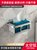 免打孔卫生间浴室纸巾盒卫生纸抽纸盒放厕所厕纸卷纸壁挂式置物架(银白方形【特惠款】)