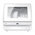 海尔（Haier）HTAW50STGB小贝洗碗机（全自动 迷你家用 台式小海贝洗碗机 消毒烘干）(白色)第2张高清大图