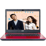 宏碁（acer）E5-471G-30RJ/39TH 14寸轻薄学生笔记本电脑(I3四代4005U GT840-2独显卡)(红色)