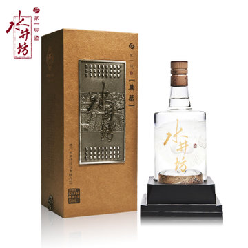 水井坊典藏装浓香型中度52度白酒500ml