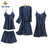 LOUIS ROYER利蜂法国时尚女士睡衣性感吊带短裤睡袍四件套家居服(藏蓝 XL)