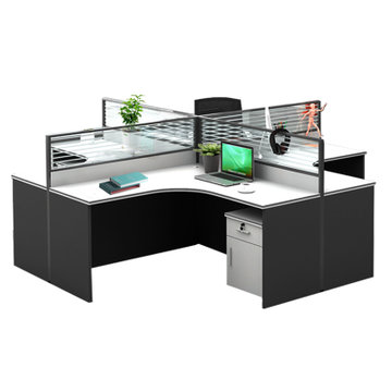 鑫博奥01#l型屏风位1.2米1.