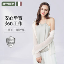 婧麒防辐射服JC0002XL码灰 孕妇装防辐射衣服肚兜内穿电脑银纤维四季款 均码