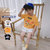 男童夏季短袖2021年直筒宝宝上衣圆领卡通儿童半袖韩版白色小童潮(黄色 120)