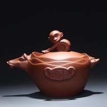 关耳窑  陶可陶 紫砂造型茶壶 6款可选(紫砂马上封侯壶200ml)