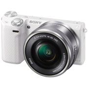 索尼（SONY）NEX-5RL（E PZ 16-50mm）微单相机（白色）