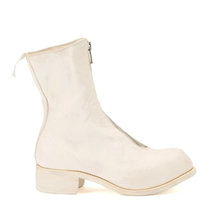 GUIDI女士白色马皮踝靴PL2-SHFGCV-CO00T-WHITE37.5白 时尚百搭