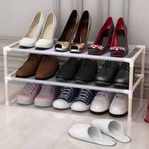 家时光 简易鞋柜单排实木非金属组合鞋架加粗淋膜加固鞋柜简约经济性组合鞋柜(2)