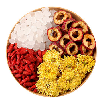 蒲草茶坊菊花山楂枸杞茶100g盒组合花茶袋泡茶茶叶泡水新疆西藏不发货