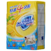 【真快乐在线自营】舒肤佳柠檬去味型香皂115克x4