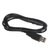 秋叶原 Q-516 1.5m USB转miniUSB口 充电器线 (计价单位  根) 黑色    100根起售