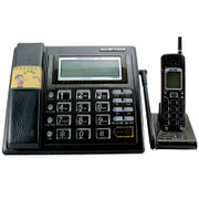 高科美（KCM）HWCD9999（8B）精品子母无绳电话机（金条纹）（高档皮革，办公电话，做工精细，数字键清晰，美观大方，通话质量保证）