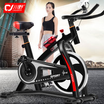 川野CY-S300健身车 家用动感单车 运动自行车 室内健身车 静音 健身器材 脚踏车(致炫黑)