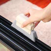 窗户槽沟清洁刷窗槽清洗工具扫凹槽的小刷子清理窗台缝隙刷(E20-灰色凹槽清洁刷3个 默认版本)