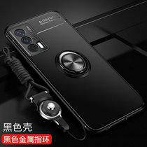 vivoiqooneo5手机壳iQOO Neo5保护套V2055A防摔硅胶软壳薄5G男女款一体指环挂绳手机套送钢化膜(图3)