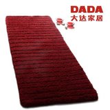 DADA抗菌防臭精品长条厨房防滑门垫地毯 DA6864(红色 40*120)