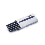 LAMY钢笔墨胆墨水笔一次性水芯5支一盒T10(蓝黑色)