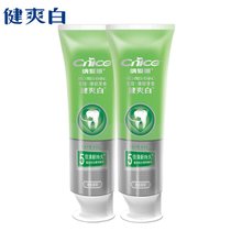 纳爱斯健爽白专效清新牙膏120g*2支