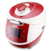 奥克斯（AUX）YH508 电压力锅 5L智能预约 高压锅(红色)