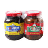 玉蕾香菇橄榄菜227g+虾仁菜脯227g/组