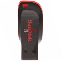 闪迪（SanDisk）酷刃 (CZ50) 8GB U盘 黑红【真快乐自营，品质保证】