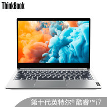 联想ThinkBook 13s(0LCD) 13.3英寸轻薄笔记本电脑【十代i7-10510U 2G独显 32G傲腾】银(新款10代i7四核/2G独显-高清屏 8G内存/512G固态/标配)