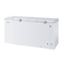 海尔(Haier)BC/BD-429HK 429升系列商用单温一室大容量冷柜卧式双门冰柜节能冰箱(白)