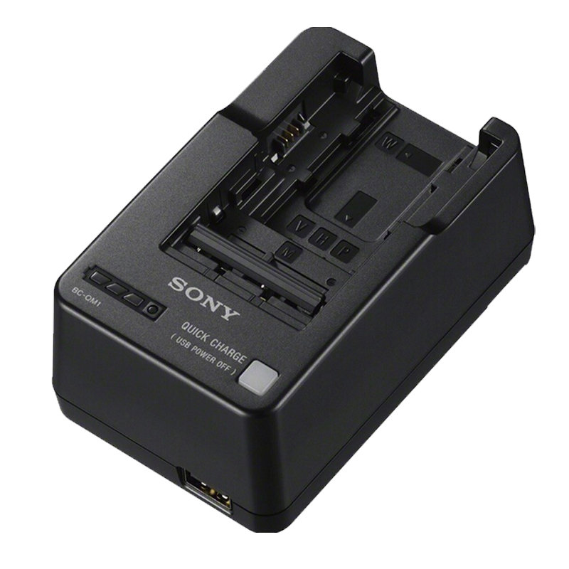索尼(sony)bc-qm1原装充电器 适用于 fh50 fv50 fv70 fv100 fw50