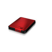 西部数据（WD）MY PASSPORT ULTRA 2T 2.5英寸 红色 移动硬盘WDBBKD0020BRD 限量版