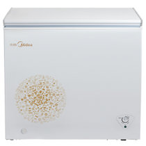 美的(Midea) BD/BC-203KM(E) 203升 家用冰柜 冷藏冷冻转换柜 节能省电 白色