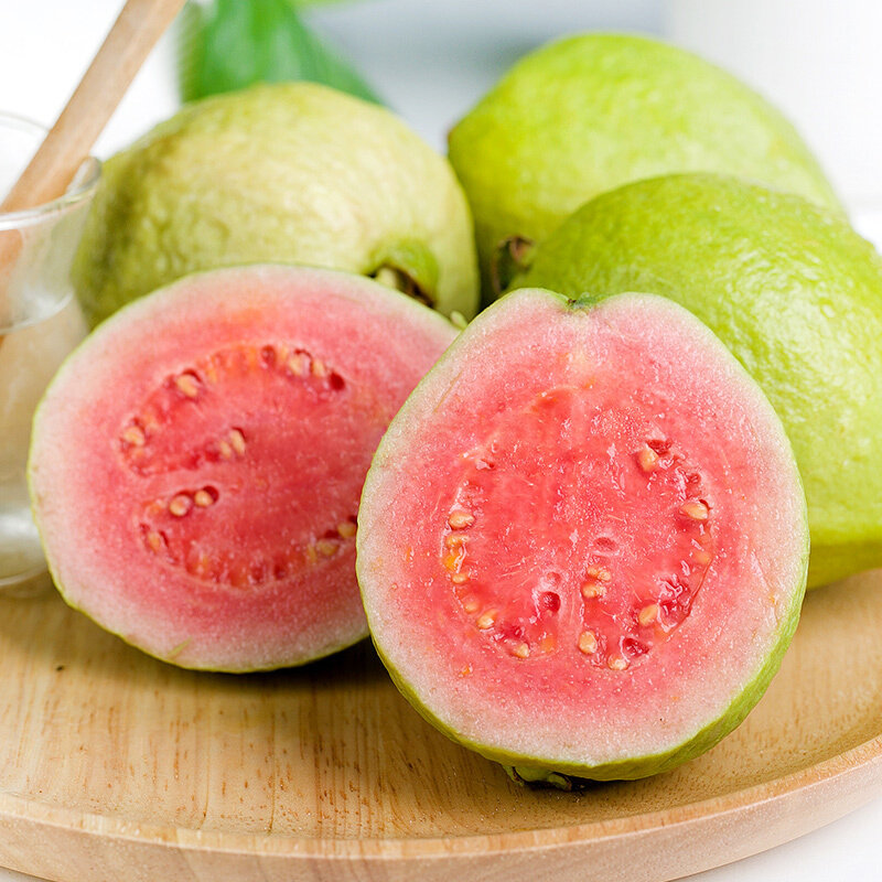 更多水果台湾红心芭乐5斤包邮潘石榴软糯香甜新鲜水果宝宝辅食返回