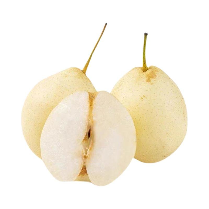 河北水晶梨 3斤起装 大果皮薄汁多香脆可口水晶梨 脆甜爽口(10斤优选