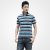 [格斯帝尼] 2013夏装新款 男士休闲短袖翻领T恤/POLO衫13462(蓝色 XL)