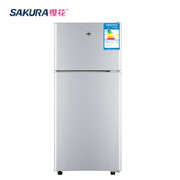 樱花(SAKURA)BCD-118 双门冰箱 静音节能省电家用小冰箱 精巧不占地