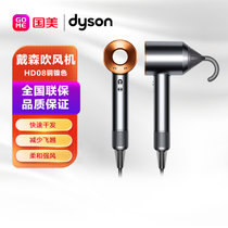 戴森(Dyson) 新一代吹风机 Dyson Supersonic 电吹风 负离子 进口家用 礼物推荐 HD08 铜金镍色
