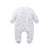 Oissie 奥伊西 2018冬季宝宝夹棉连体衣婴儿连体棉衣0-2岁(85厘米(建议12-18个月) 小兔子印花)