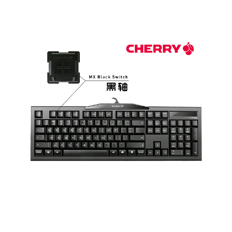 樱桃G80-3800黑色键盘