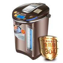 奥克斯（AUX） 5L电开水瓶304不锈钢内胆液晶显示六段保温电水壶烧水壶HX-8066