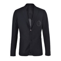 Versace Collection范思哲男装 男士时尚潮流休闲西服上衣 V120138 VT01402(黑色 52)