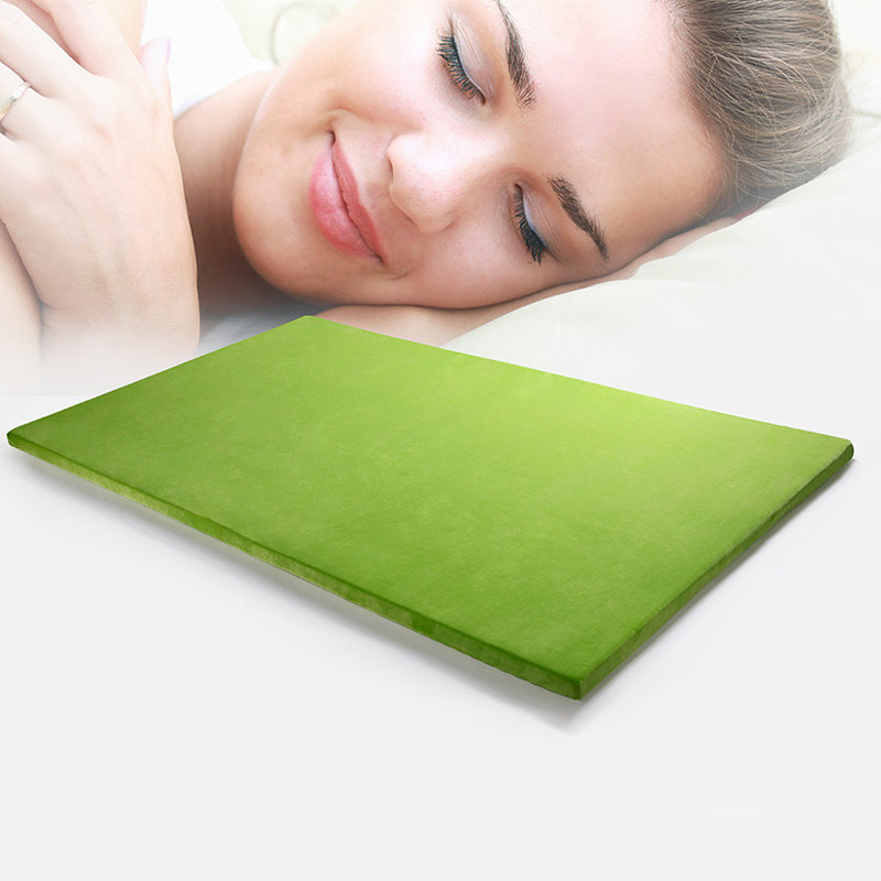 sinomax赛诺慢回弹记忆棉床垫子薄垫榻榻米软床垫床褥(绿色 默认)