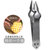 削甘蔗皮的刀菠萝刀家用商用加厚水果刀不锈钢削皮专用型神器工具(菠萝去刺夹（高品质）)