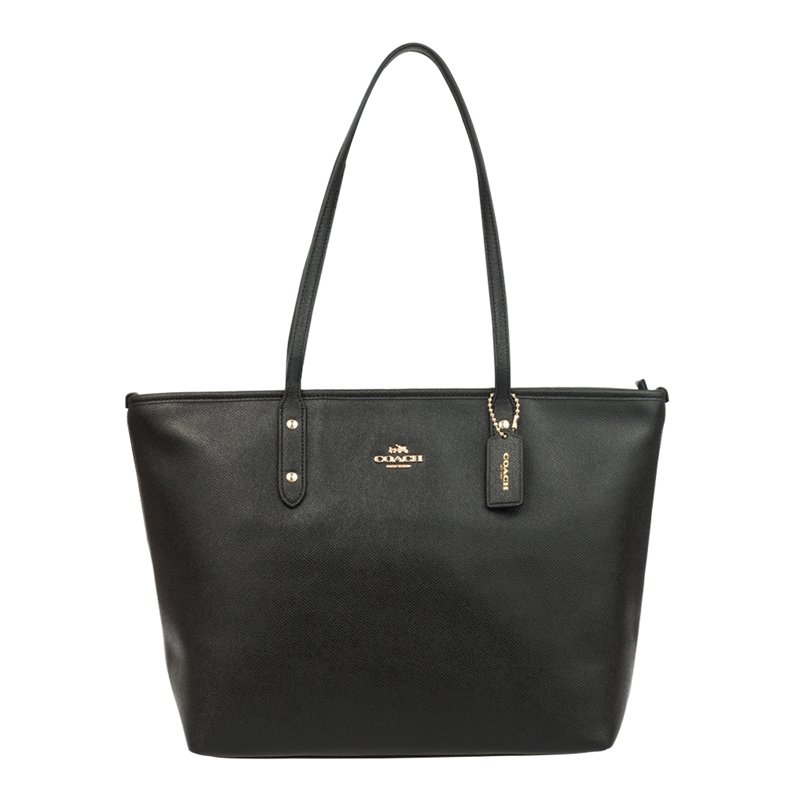 单肩包coach蔻驰女包大号拉链单肩手提托特包f58846imblk黑色返回商品