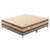 左右乳胶床垫天然乳胶1.8m床独立弹簧椰棕席梦思儿童1.5米DCW065(棕色 1.5*2米)