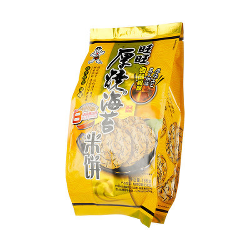 【旺旺其他零食图片】旺旺 厚烧海苔 168g/袋图片大全,高清图片时尚
