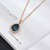 OA ONNEA施华洛世奇钻精品品质长项链女  42-45cm长项链(深蓝色)