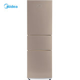 美的（Midea） 冰箱 三门 冰箱小型 家用 节能电冰箱 BCD-213TM（E）(金色 213)