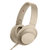 索尼(sony） MDR-H600A 头戴式耳机重低音立体声手机通话(浅金)